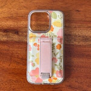 Floral Pattern Phone Case with Stand